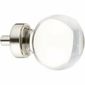 Kd Mobiliario 1.25 in. Bristol Cabinet Knob, Bright Nickel KD2056039